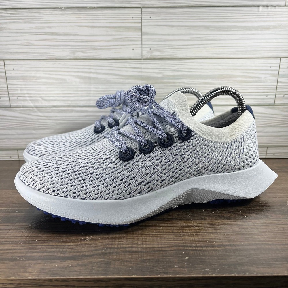 Allbirds Tree Dashers 2 Women's Gray White Shoes - Women's Size 8 - Picture 2 of 9